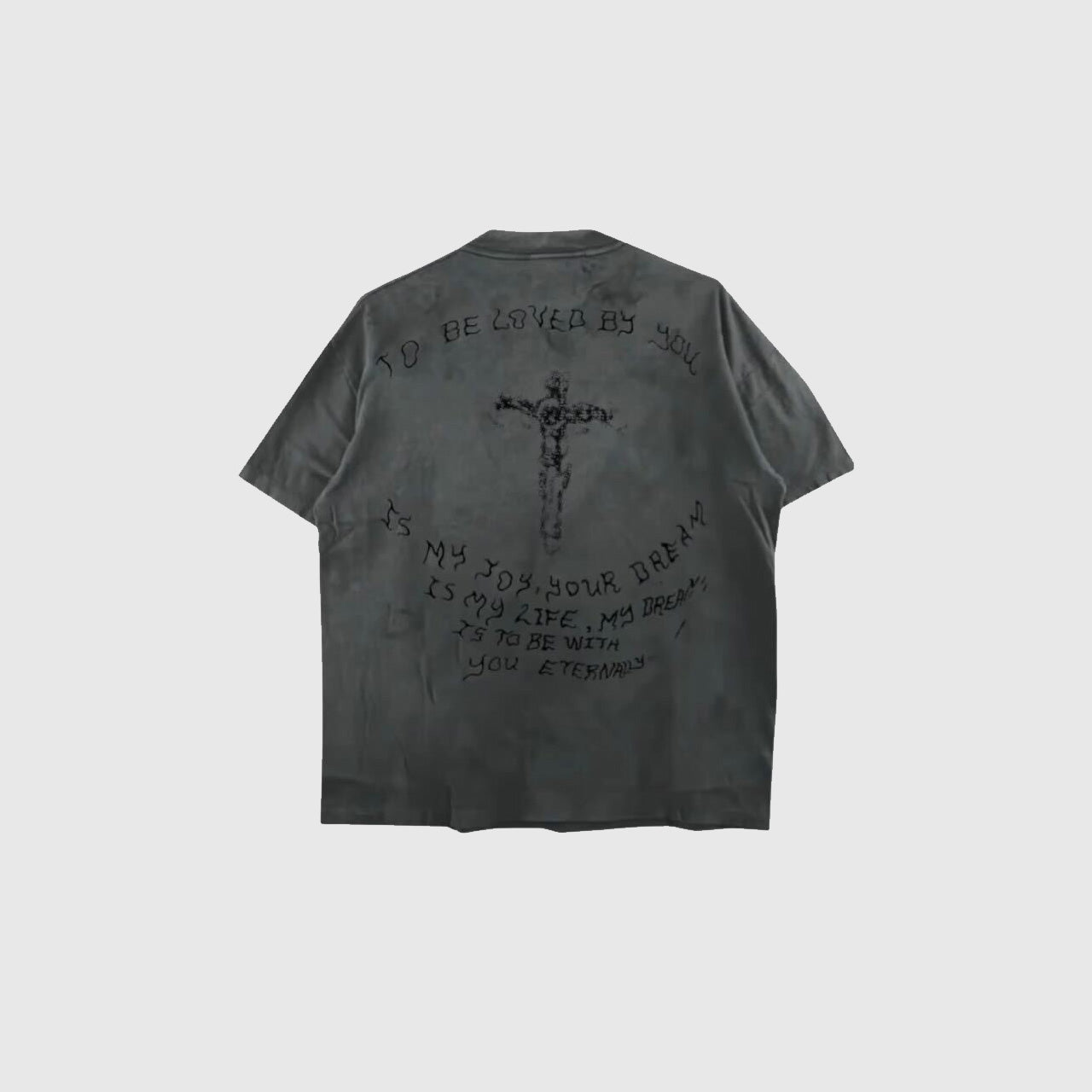To be Loved by you / SGUM T-Shirt : Black or White text on Grey