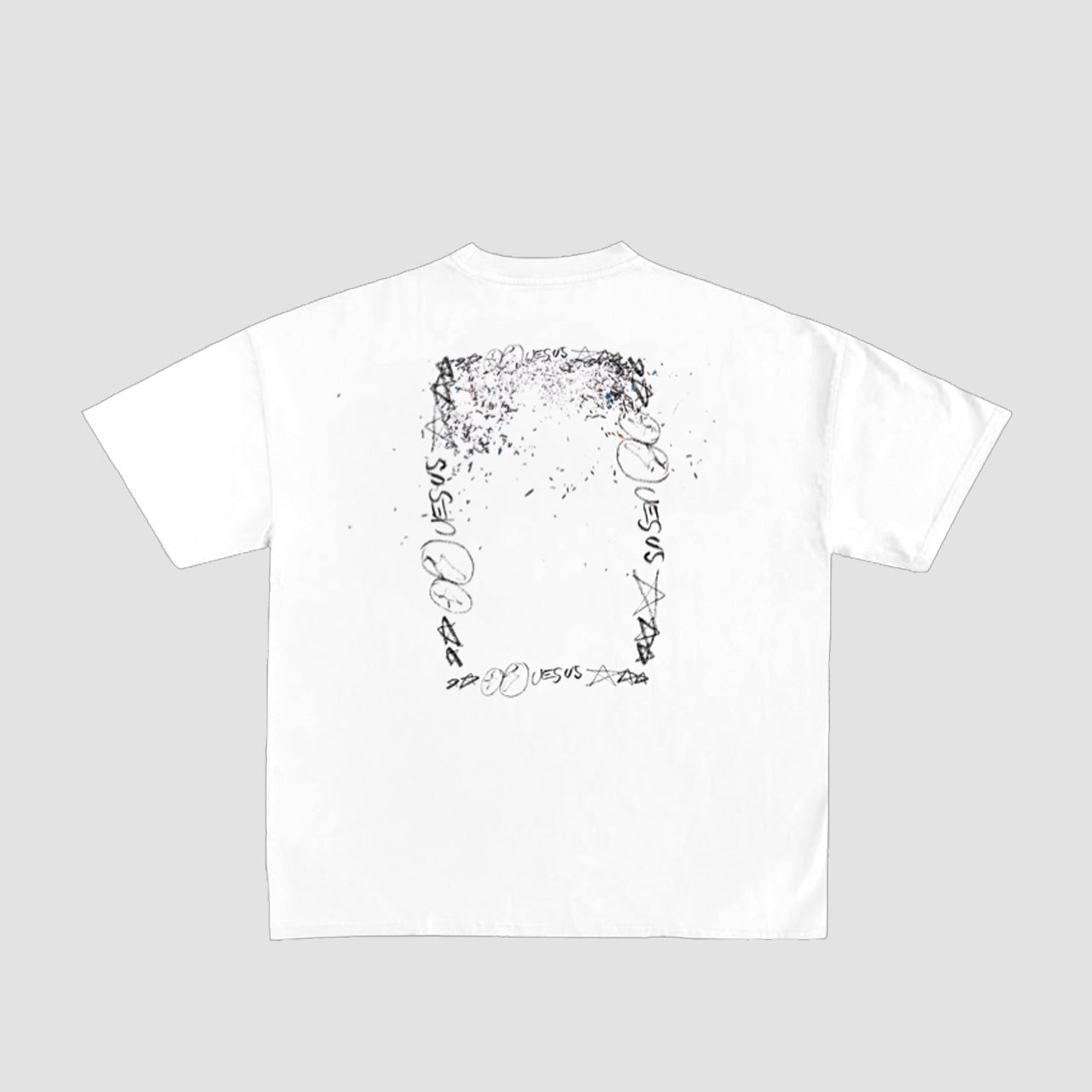 White Scribble