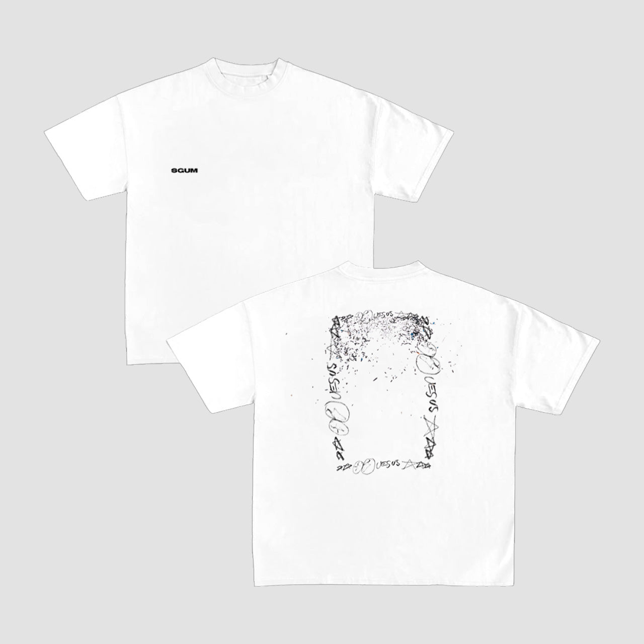 White Scribble