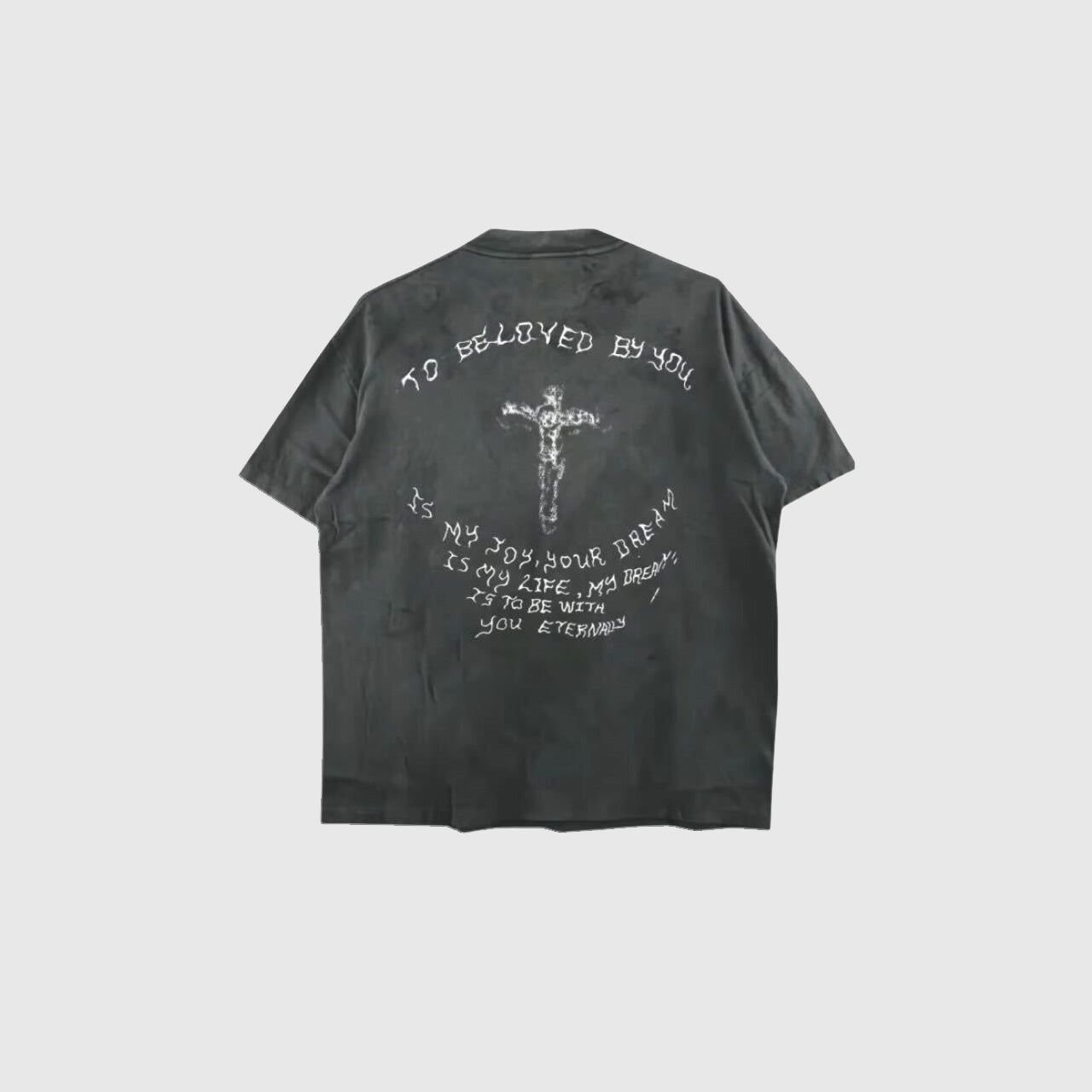 To be Loved by you / SGUM T-Shirt : Black or White text on Grey